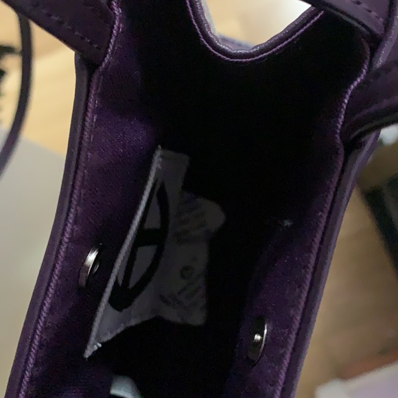 SOLD-Purple eggplant small telfar - Picture 2 of 2